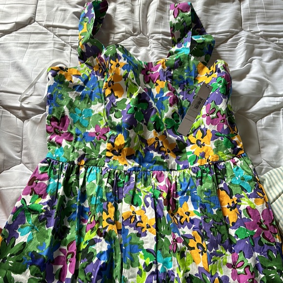 Maggy London  Floral Cotton Poplin Midi Dress - Picture 5 of 8